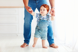 Walking Barefoot and Wearing Soft Shoes for Babies